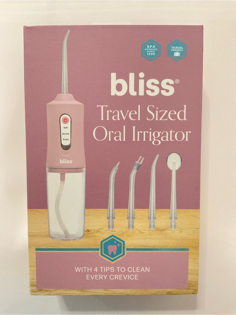 NIB Bliss Trave Sized Oral Irrigator